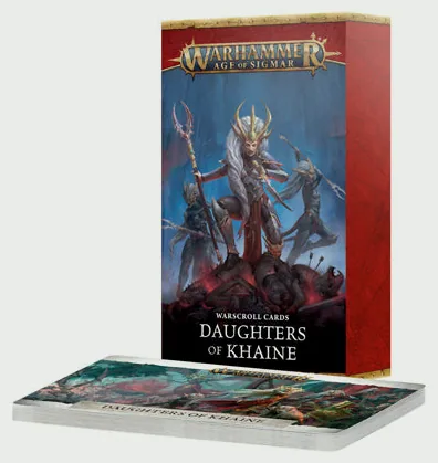 Warscroll Cards: Daughters Of Khaine