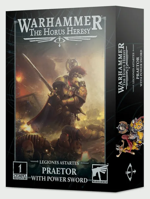 Legiones Astartes Praetor With Power Sword