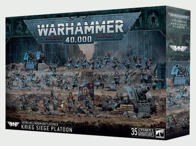 Astra Militarum: Krieg Siege Platoon Battleforce