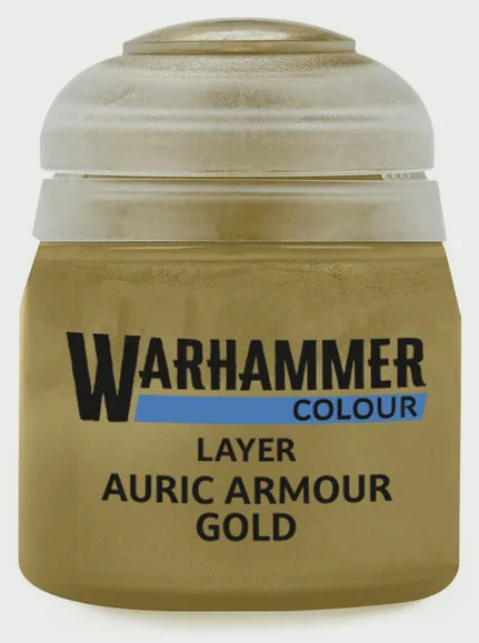 Warhammer Layer: Auric Armour Gold - 12ml