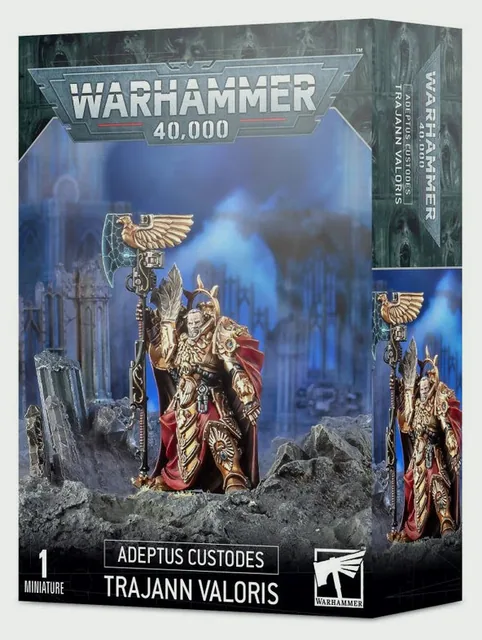 Adeptus Custodes Captain-General Trajann Valoris