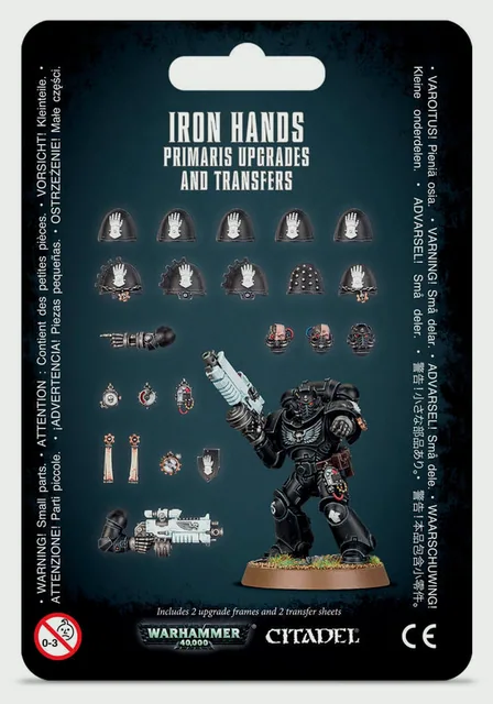 Iron Hands Primaris Upgrades & Transfers