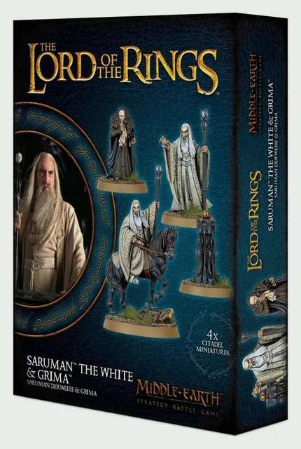 Forces of Evil Saruman The White & Grima