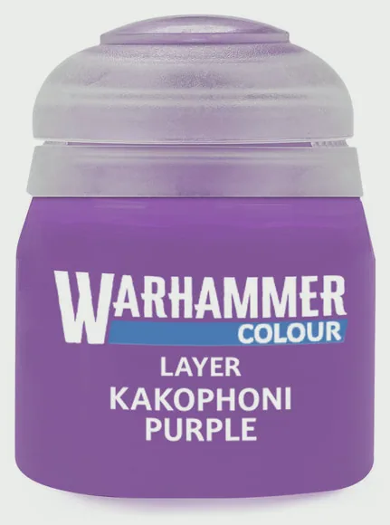 Warhammer Layer: Kakophoni Purple - 12ml