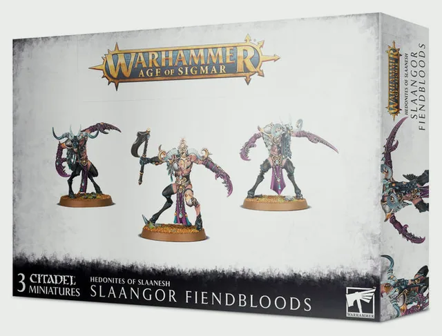 Hedonites of Slaanesh Slaangor Fiendbloods