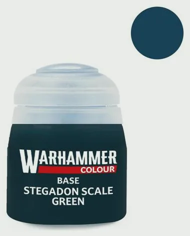 Warhammer Base: Stegadon Scale Green - 12ml