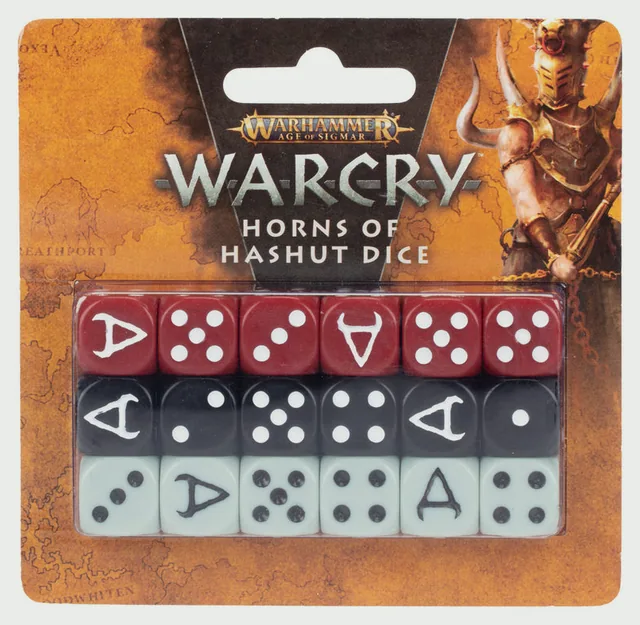 Warcry: Horns of Hashut Dice