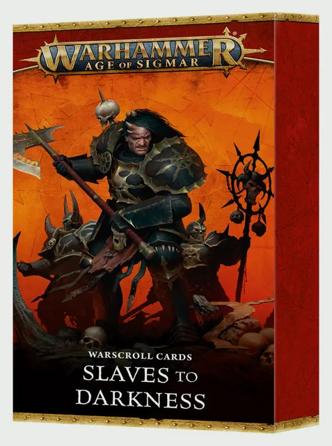 Warscroll Card: Slaves to Darkness