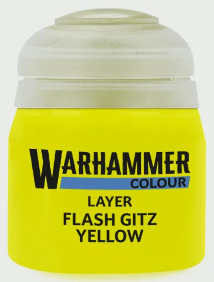 Warhammer Layer: Flash Gitz Yellow - 12ml
