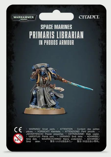 Primaris Librarian In Phobos Armour
