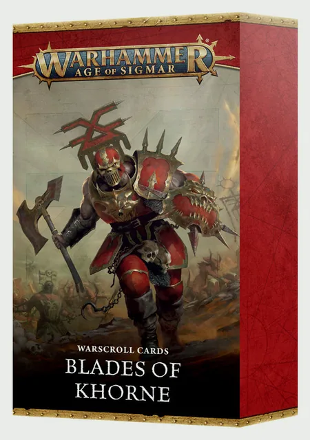 Warscroll Cards: Blades of Khorne