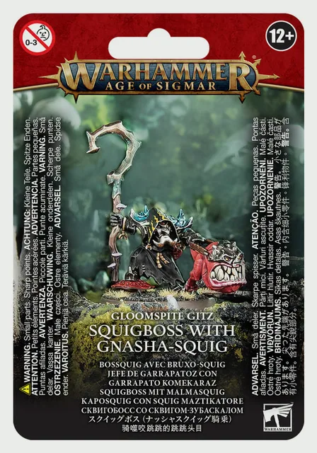 Gloomspite Gitz Squigboss With Gnasha-Squig