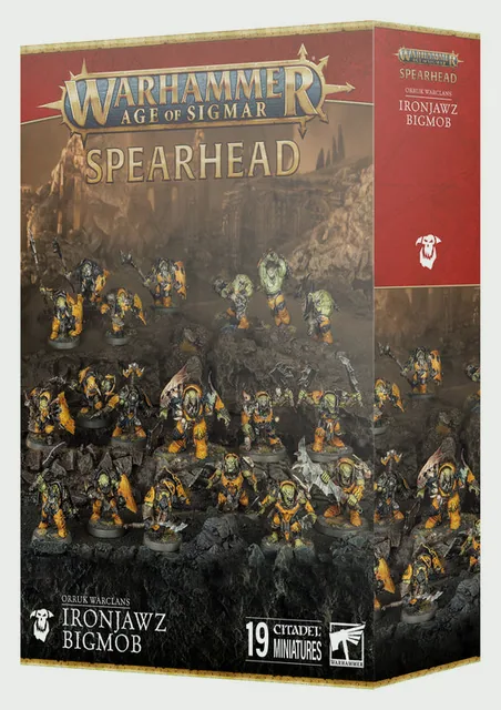 Spearhead: Orruk Warclans Ironjawz Bigmob