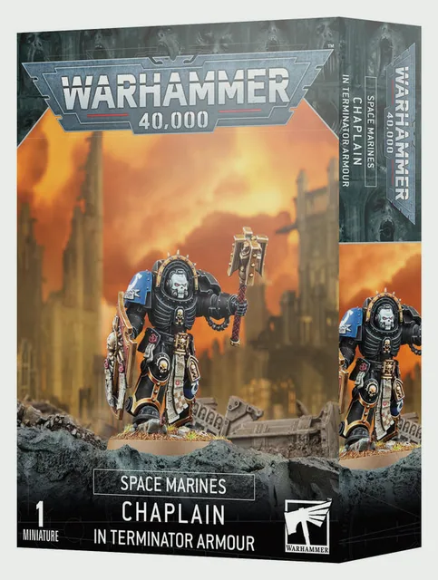 Space Marines Chaplain In Terminator Armour