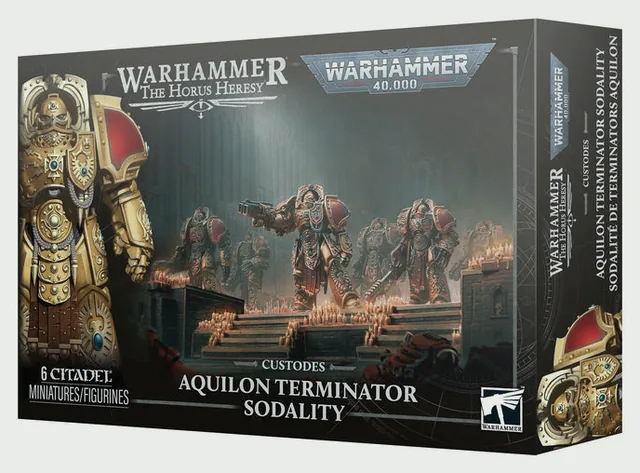 Adeptus Custodes: Aquilon Terminator Sodality