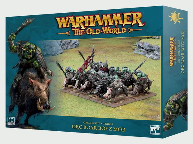 Orc & Goblin Tribes Orc Boar Boyz Mob
