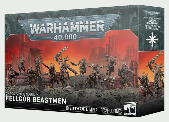 Chaos Space Marines Fellgor Beastmen