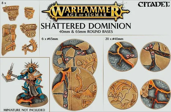Citadel: Shattered Dominion 40 & 65mm Round Bases