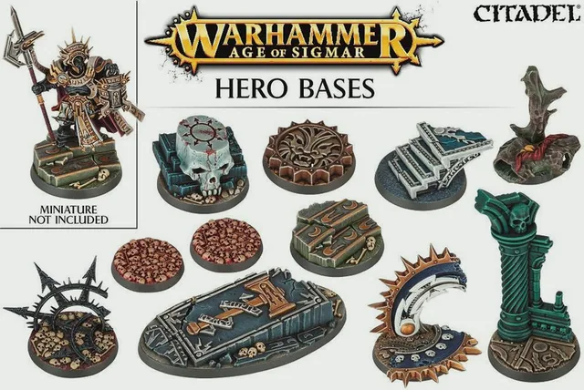 Warhammer Age of Sigmar: Hero Bases