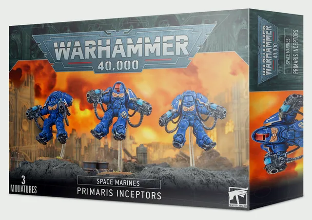 Space Marines Inceptor Squad