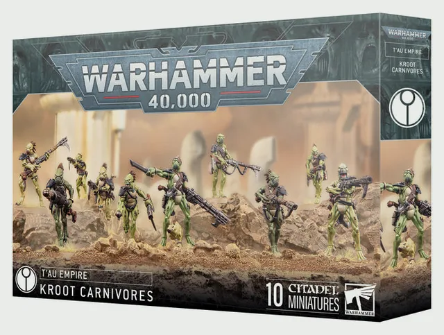 T'au Empire: Kroot Carnivore Squad