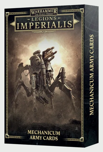 Legions Imperialis: Mechanicum Army List Cards