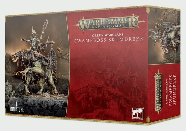 Orruk Warclans Swampboss Skumdrekk
