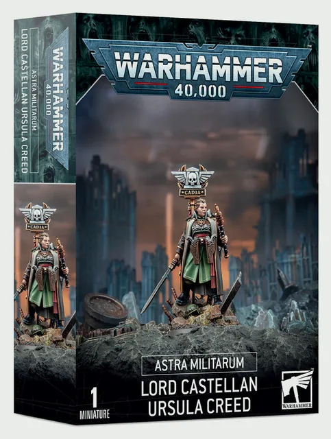 Astra Militarum Lord Castellan Ursula Creed