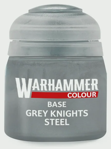 Warhammer Base: Grey Knights Steel - 12ml