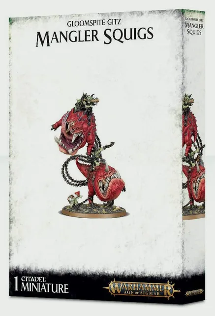 Gloomspite Gitz Mangler Squigs / Loonboss Mangler