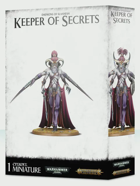 Daemons of Slaanesh Keeper of Secrets