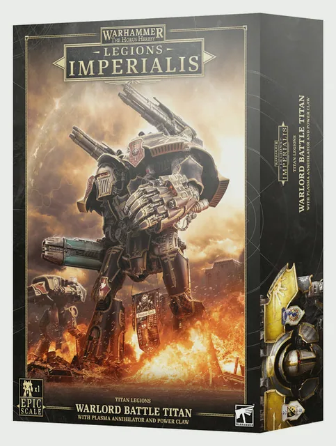 Legions Imperialis Warlord Titan With Plasma Annihilator