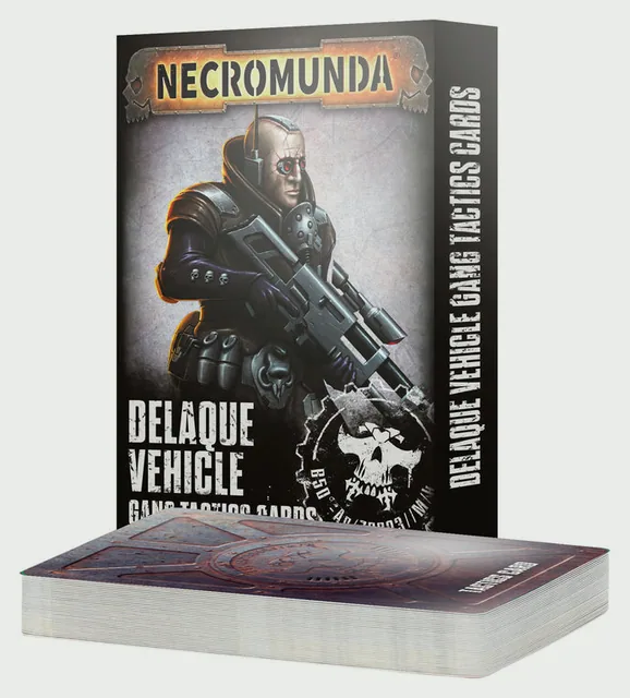 Necromunda Delaque Vehicle Gang Tactics Cards