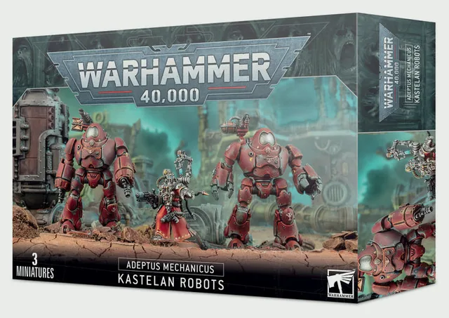 Adeptus Mechanicus Kastelan Robots