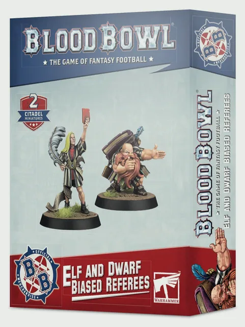 Blood Bowl: Elf and Dwarf Biased Referees
