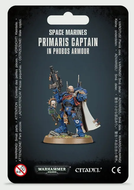 Space Marines Primaris Captain In Phobos Armour