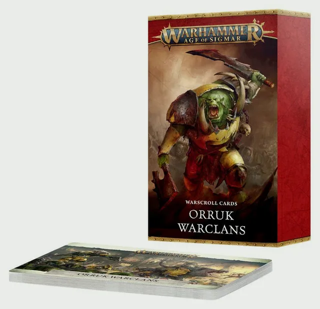 Warscroll Cards: Orruk Warclans