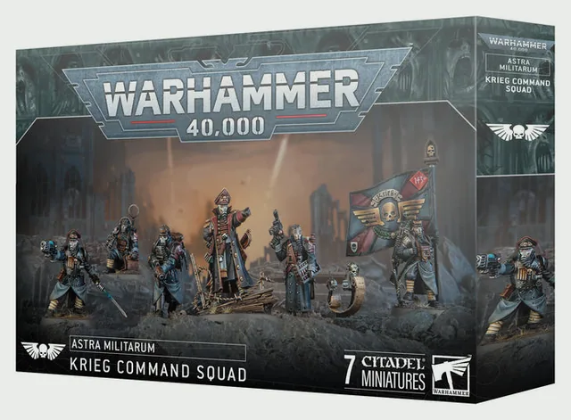 Astra Militarum Krieg Command Squad