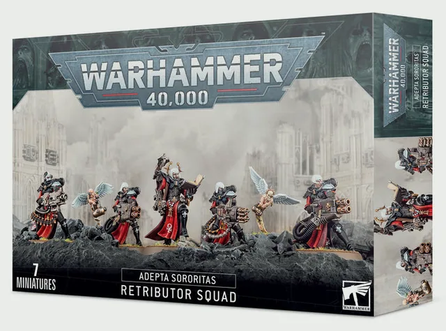 Adepta Sororitas Retributor Squad