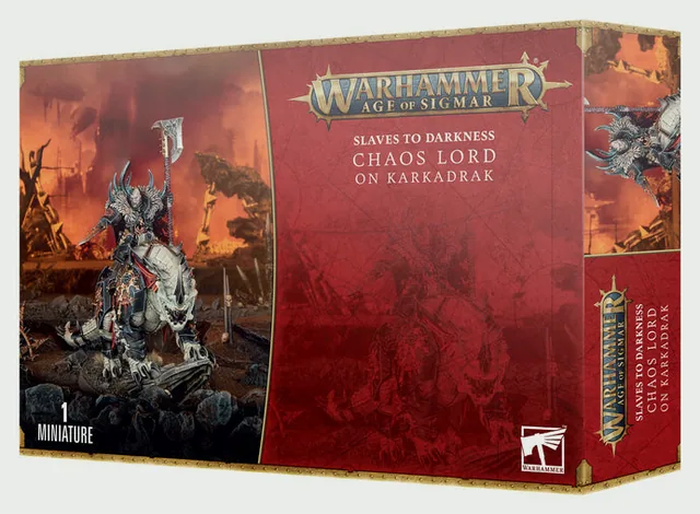 Slaves To Darkness Chaos Lord on Karkadrak