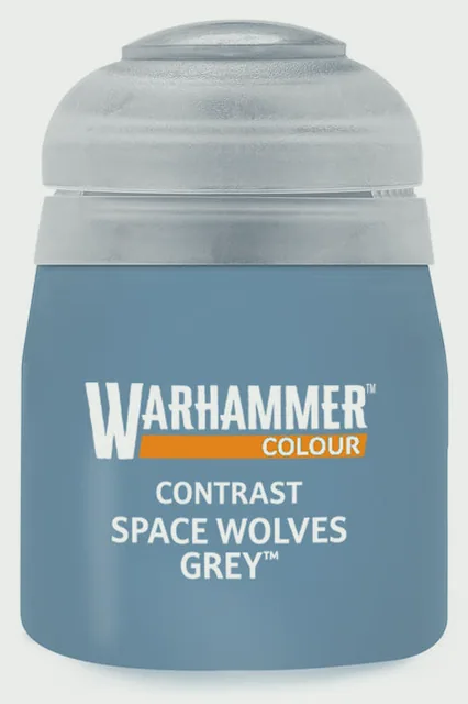 Warhammer Contrast: Space Wolves Grey - 18ml