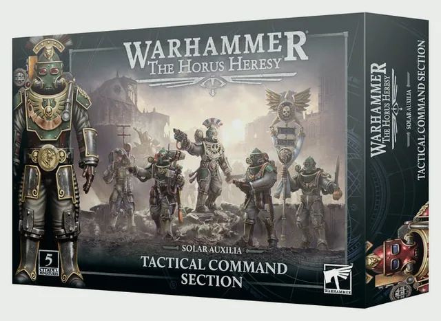 Horus Heresy Solar Auxilia Tactical Command Section