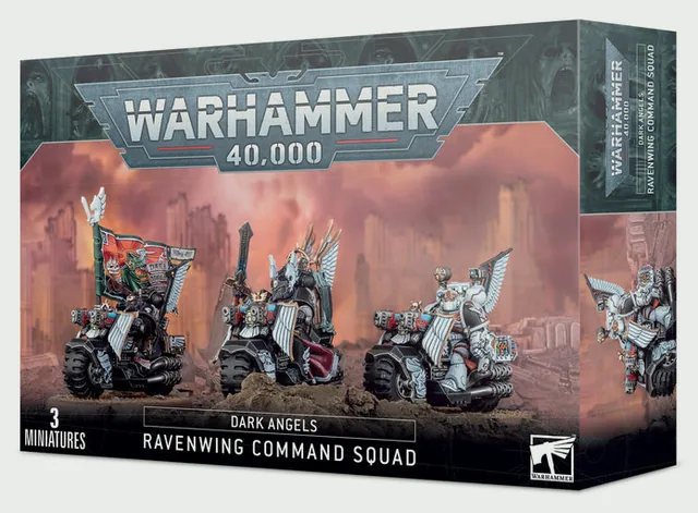 Dark Angels Ravenwing Command Squad