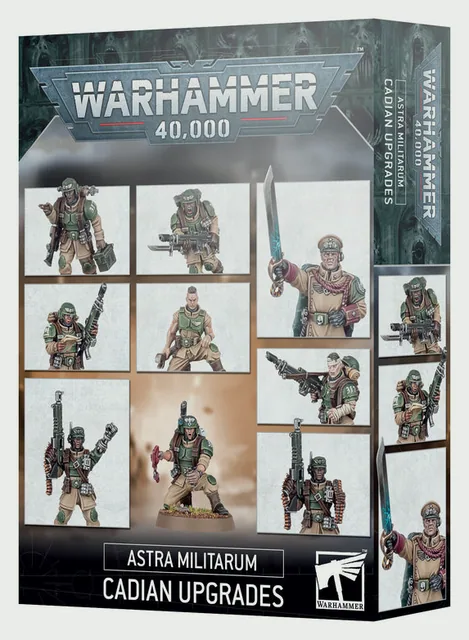 Astra Militarum Cadian Upgrades