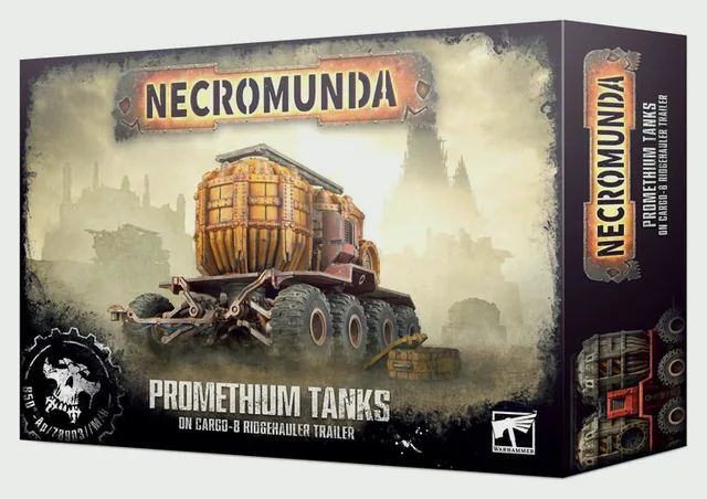 Necromunda: Promethium Tanks On Cargo-8 Trailer