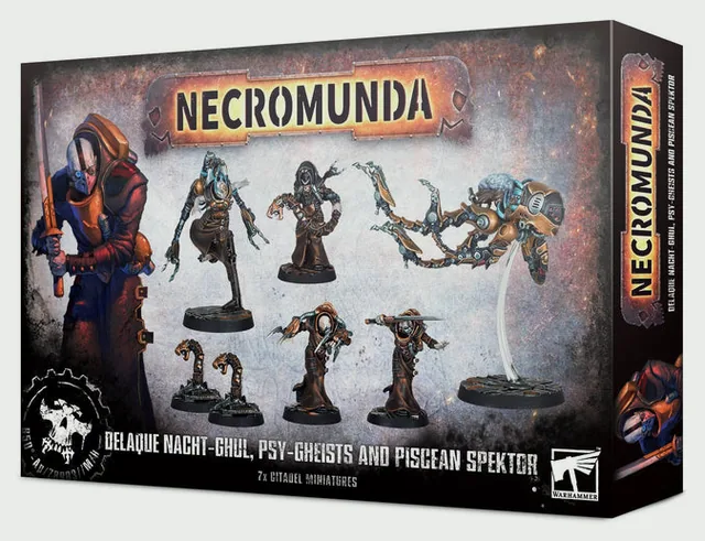 Necromunda: Delaque Nacht-Ghul and Psy-Gheists