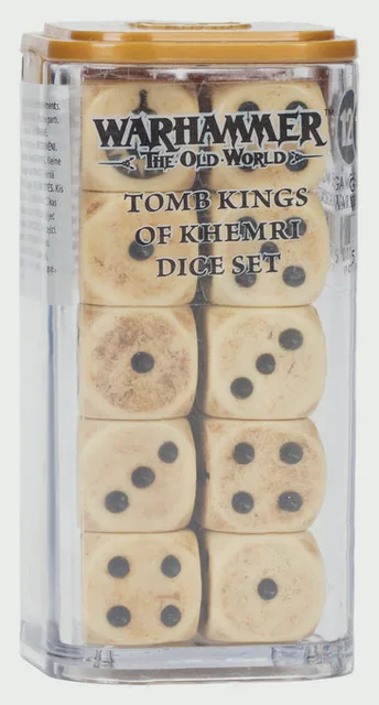 The Old World: Tomb Kings Of Khemri Dice (2026)