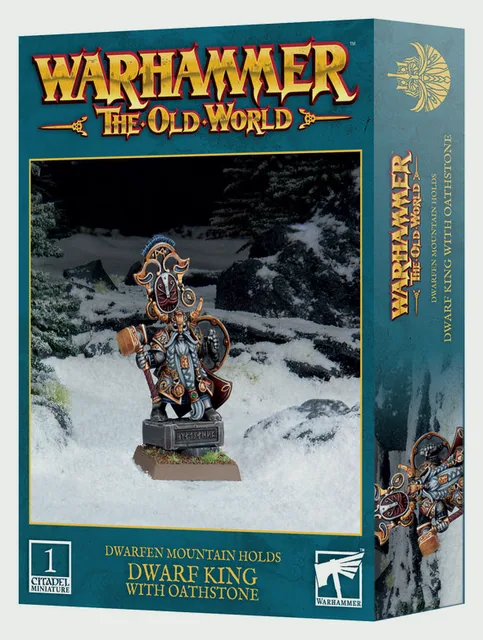 Dwarfen Mountain Holds: Dwarf King With Oathstone