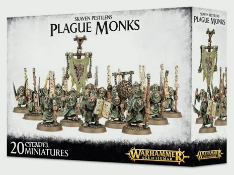 Skaven Pestilens Plague Monks