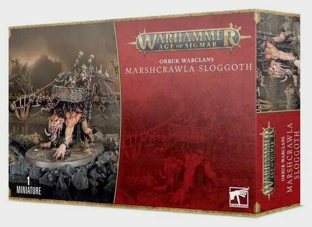 Orruk Warclans Marshcrawla Sloggoth